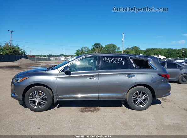 5N1DL0MM7LC544757 2020 INFINITI QX60 Gray სალონის 360-გრადუსიანი ხედი