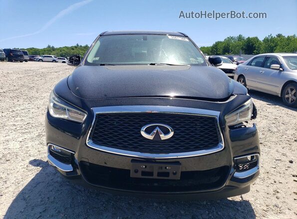 5N1DL0MM8HC552910 2017 INFINITI QX60 Black Vista frontal