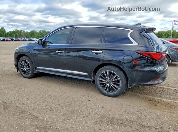 5N1DL0MM8JC505804 2018 INFINITI QX60 Черный Задняя левая четверть