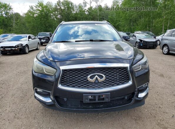 5N1DL0MM8JC505804 2018 INFINITI QX60 Черный Вид спереди