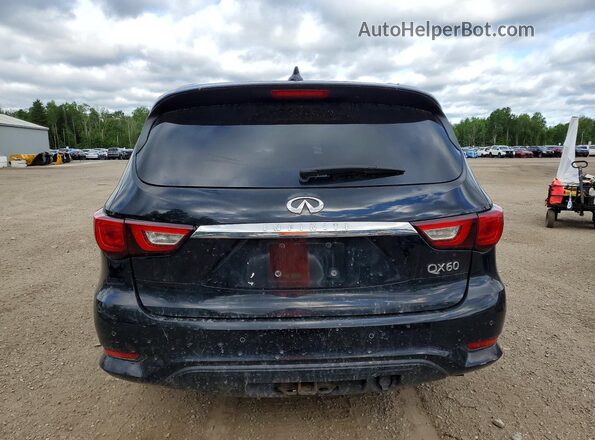 5N1DL0MM8JC505804 2018 INFINITI QX60 Черный Вид сзади