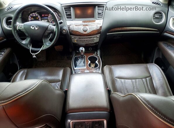 5N1DL0MM8JC505804 2018 INFINITI QX60 Черный Вид панели приборов
