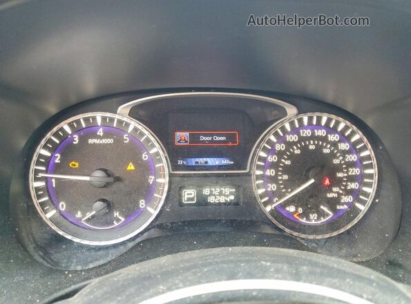 5N1DL0MM8JC505804 2018 INFINITI QX60 Черный Вид щитка приборов