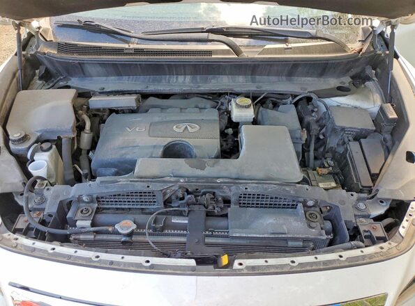 5N1DL0MM8JC515510 2018 INFINITI QX60 White Շարժիչի բաժամունքի տեսք