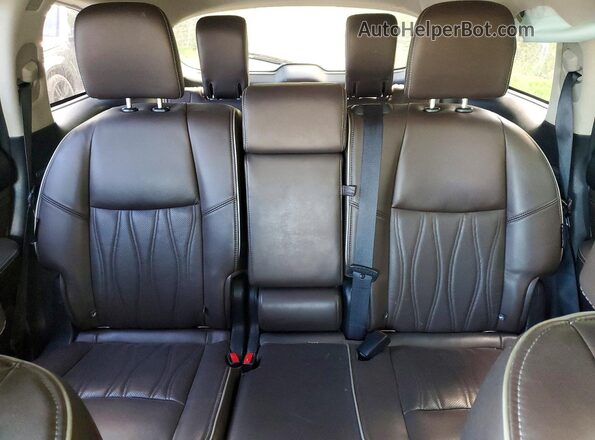 5N1DL0MM8JC515510 2018 INFINITI QX60 White Հետևի նստատեղերի տեսք