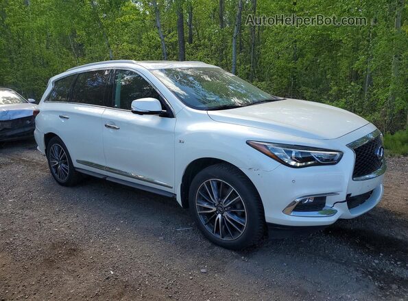 5N1DL0MM8JC515510 2018 INFINITI QX60 White Առջևի աջ