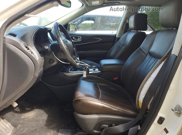 5N1DL0MM8JC515510 2018 INFINITI QX60 White Սալոնի դիմացի տեսք