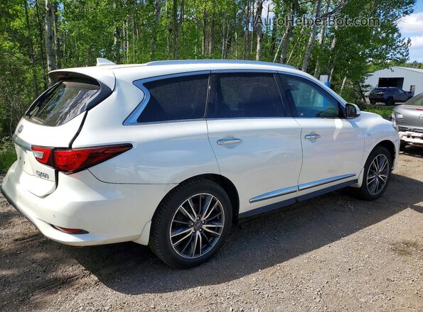 5N1DL0MM8JC515510 2018 INFINITI QX60 White Հետևի աջ