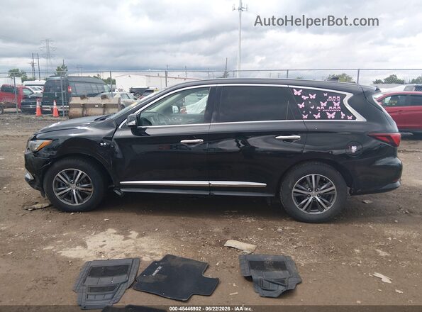 5N1DL0MM8JC516382 2018 INFINITI QX60 Black 360 interior view