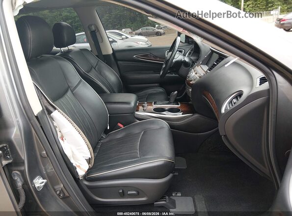 5N1DL0MM8KC563171 2019 INFINITI QX60 Gray Вид салону спереду