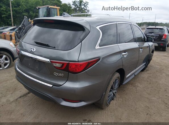 5N1DL0MM8KC563171 2019 INFINITI QX60 Gray Задня права чверть