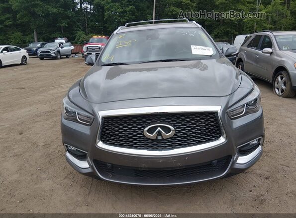 5N1DL0MM8KC563171 2019 INFINITI QX60 Gray Вид щитка приладів