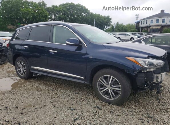 5N1DL0MM8LC501822 2020 INFINITI QX60 Blue წინა მარჯვენა