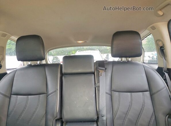 5N1DL0MM8LC501822 2020 INFINITI QX60 Blue უკანა სავარძლების ხედი
