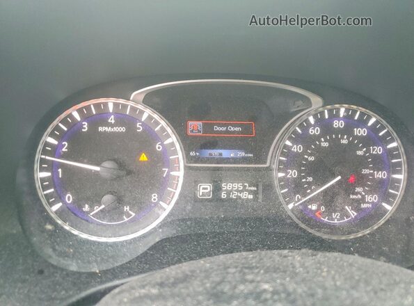 5N1DL0MM8LC501822 2020 INFINITI QX60 Blue ხელსაწყოთა პანელის ხედი