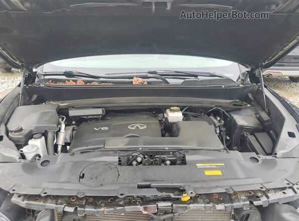 5N1DL0MM8LC501822 2020 INFINITI QX60 Blue ძრავის განყოფილების ხედი