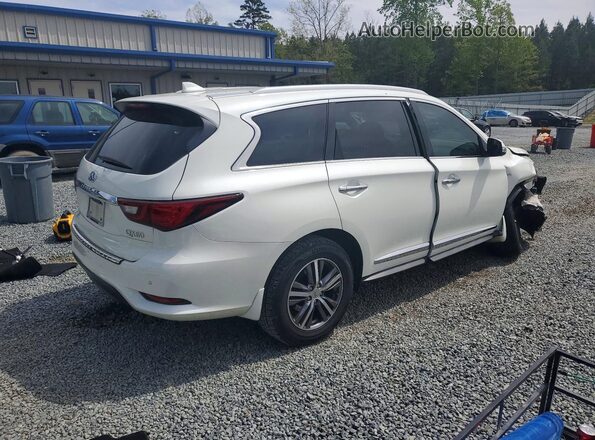 5N1DL0MM8LC522864 2020 INFINITI QX60 White Задня права чверть