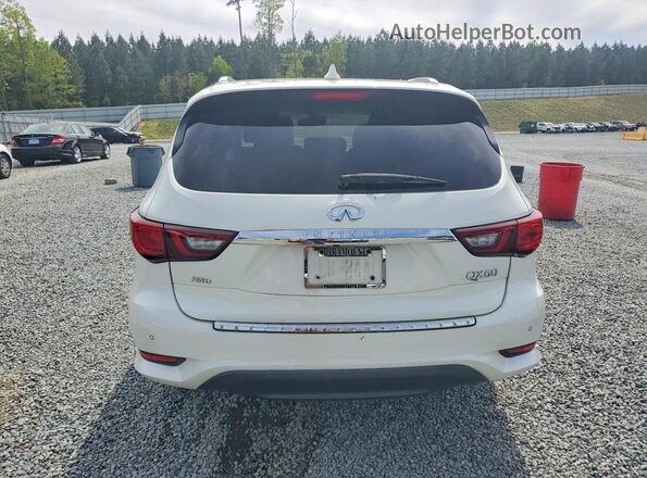 5N1DL0MM8LC522864 2020 INFINITI QX60 White Вид ззаду