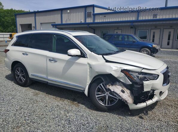 5N1DL0MM8LC522864 2020 INFINITI QX60 White Передня права чверть