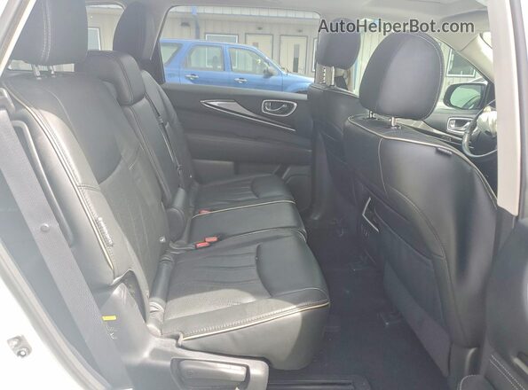 5N1DL0MM8LC522864 2020 INFINITI QX60 White Вид задньої частини салону