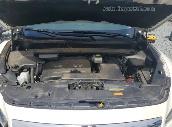 5N1DL0MM8LC522864 2020 INFINITI QX60 White Вид підкапотного простору