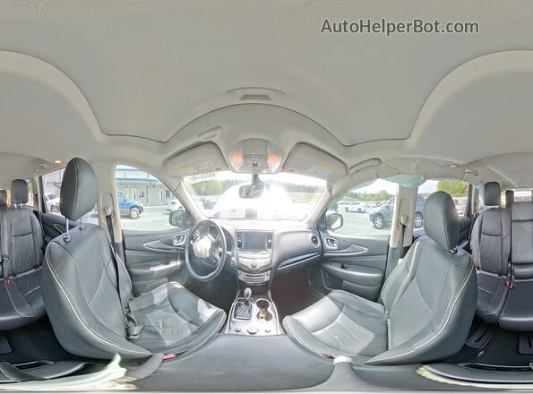 5N1DL0MM8LC522864 2020 INFINITI QX60 White Панорамний вид салону 360°