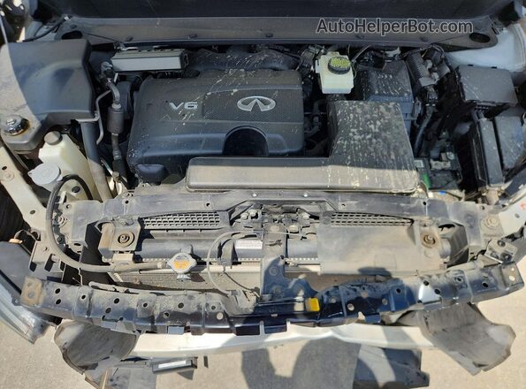 5N1DL0MM8LC526073 2020 INFINITI QX60 Silver ძრავის განყოფილების ხედი