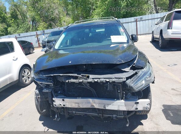 5N1DL0MM9HC519401 2017 INFINITI QX60 Black Widok zestawu wskaźników