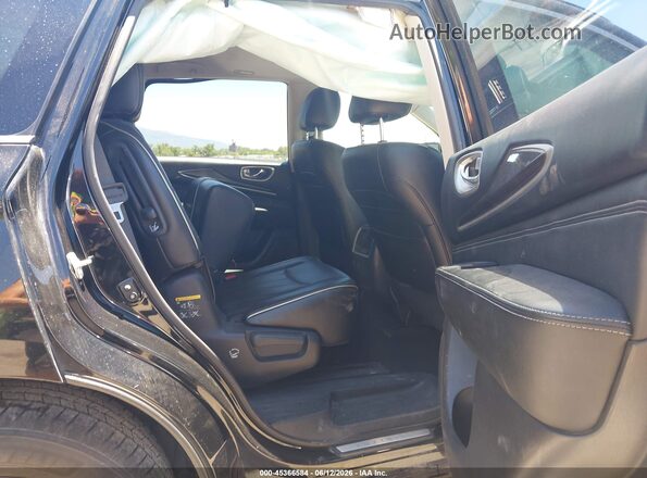 5N1DL0MM9HC519401 2017 INFINITI QX60 Black Widok naklejki z numerem VIN