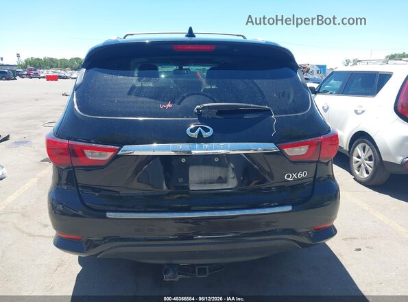 5N1DL0MM9HC519401 2017 INFINITI QX60 Black 
