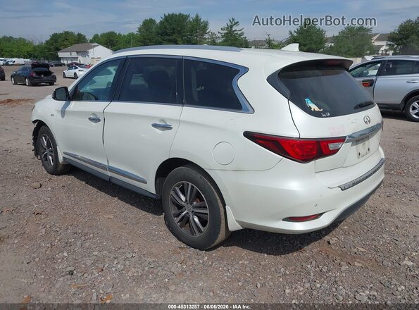5N1DL0MM9HC526915 2017 INFINITI QX60 White Հետևի ձախ