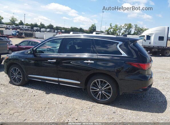5N1DL0MM9HC548543 2017 INFINITI QX60 Black სალონის 360-გრადუსიანი ხედი