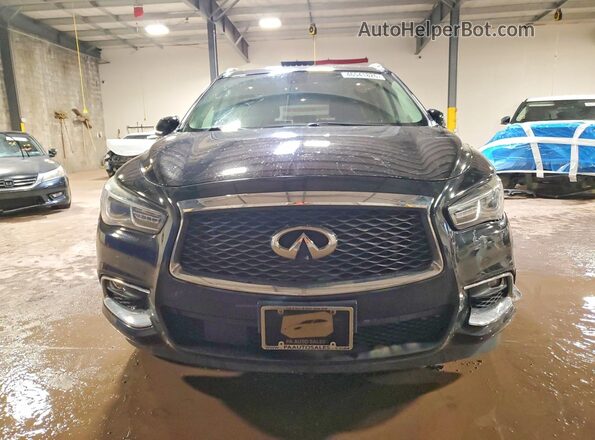 5N1DL0MM9HC553094 2017 INFINITI QX60 Black Դիմացի տեսք