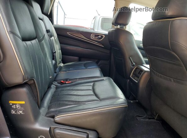 5N1DL0MM9HC560465 2017 INFINITI QX60 Серый Вид задней части салона