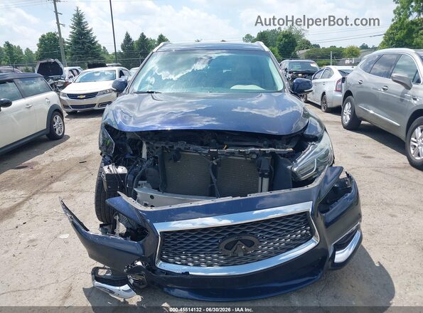 5N1DL0MM9KC524184 2019 INFINITI QX60 Blue Vista del cuadro de instrumentos