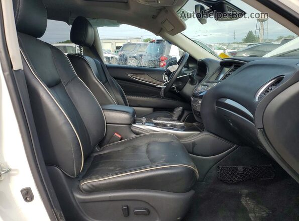 5N1DL0MM9KC533841 2019 INFINITI QX60 White Front interior view