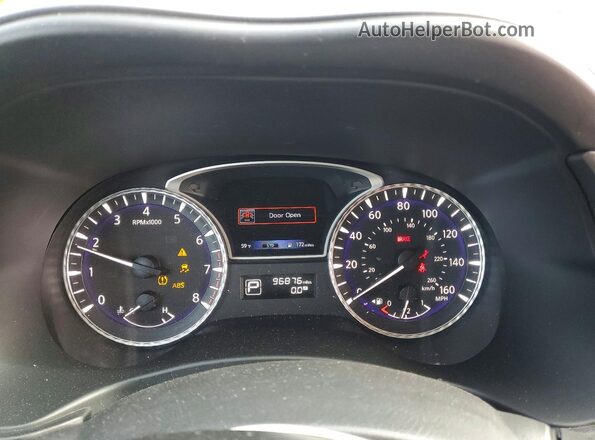 5N1DL0MM9KC533841 2019 INFINITI QX60 White Instrument cluster view