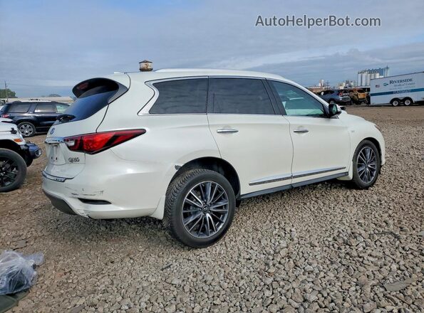 5N1DL0MM9KC533841 2019 INFINITI QX60 White Rear right