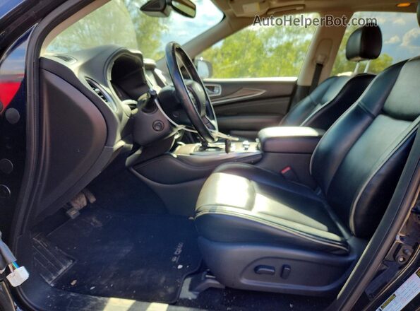 5N1DL0MM9KC550770 2019 INFINITI QX60 Blue Widok wnętrza z przodu