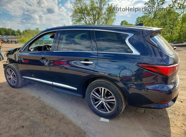 5N1DL0MM9KC550770 2019 INFINITI QX60 Blue Tył lewy