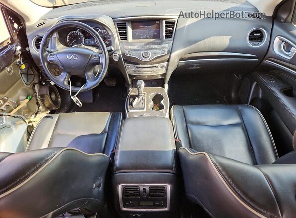 5N1DL0MM9KC550770 2019 INFINITI QX60 Blue Widok deski rozdzielczej