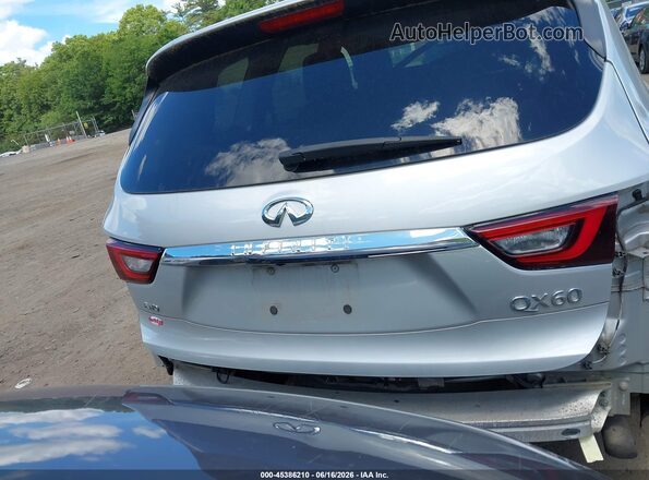 5N1DL0MM9KC557170 2019 INFINITI QX60 Серебряный 