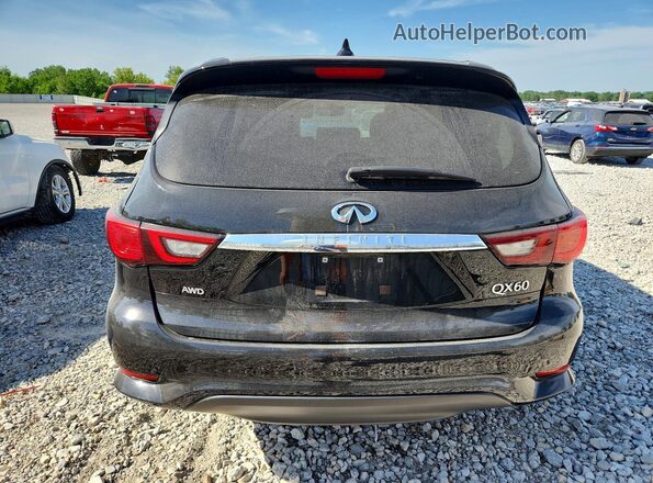 5N1DL0MM9LC530035 2020 INFINITI QX60 Black უკანა ხედი