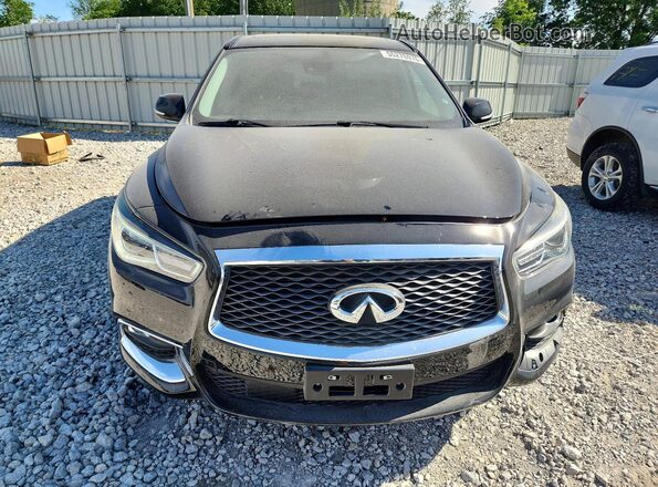 5N1DL0MM9LC530035 2020 INFINITI QX60 Black წინა ხედი