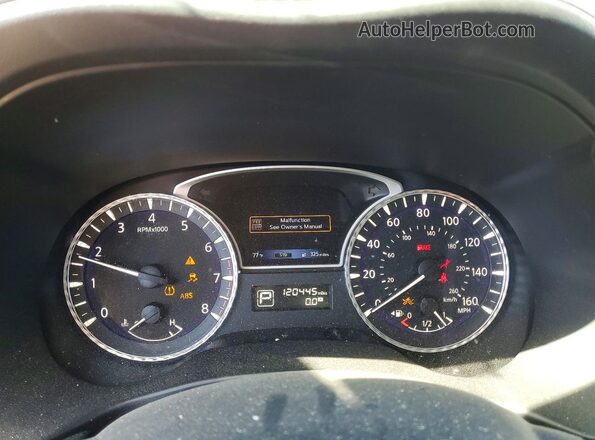 5N1DL0MMXHC510982 2017 INFINITI QX60 Black Instrument cluster view