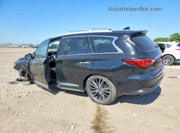 5N1DL0MMXHC510982 2017 INFINITI QX60 Black Rear left