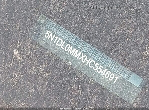 5N1DL0MMXHC554691 2017 INFINITI QX60 Blue 