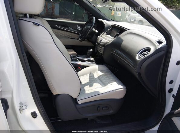 5N1DL0MMXKC508527 2019 INFINITI QX60 Белый 