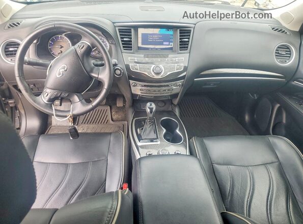 5N1DL0MMXKC529362 2019 INFINITI QX60 Серый Вид панели приборов