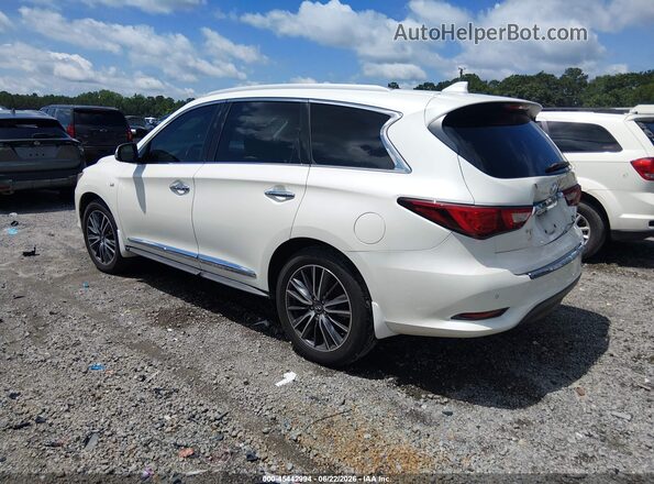 5N1DL0MN0HC527153 2017 INFINITI QX60 White Задня ліва чверть